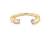 Open Abstract Pinky Ring