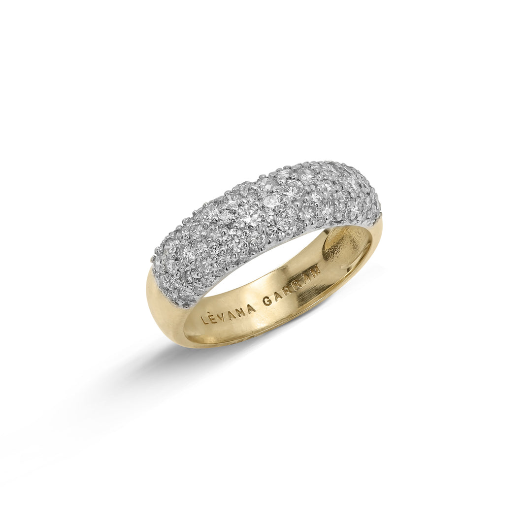 Multi Diamond Pave Band