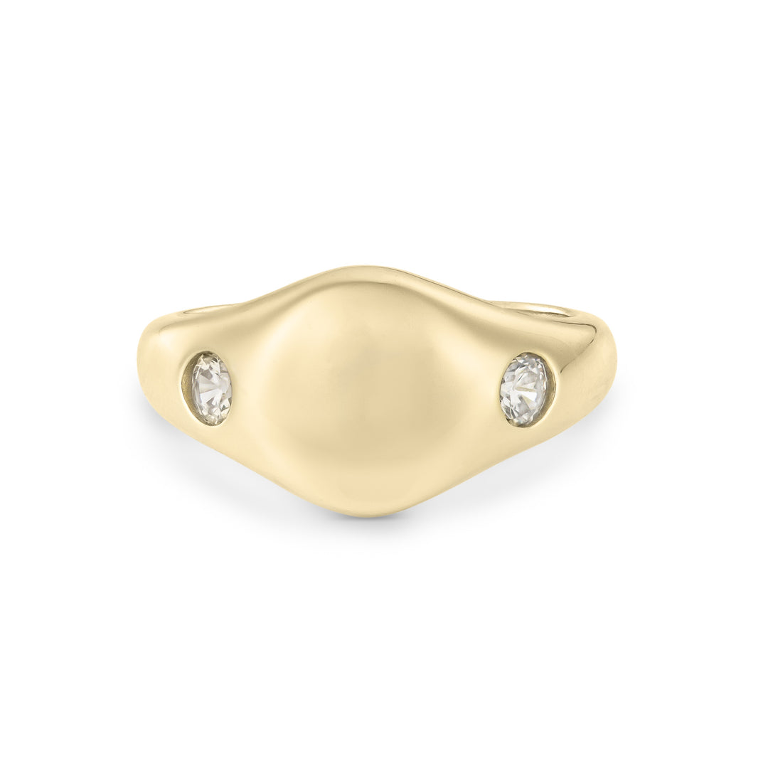 Embedded Signet Ring