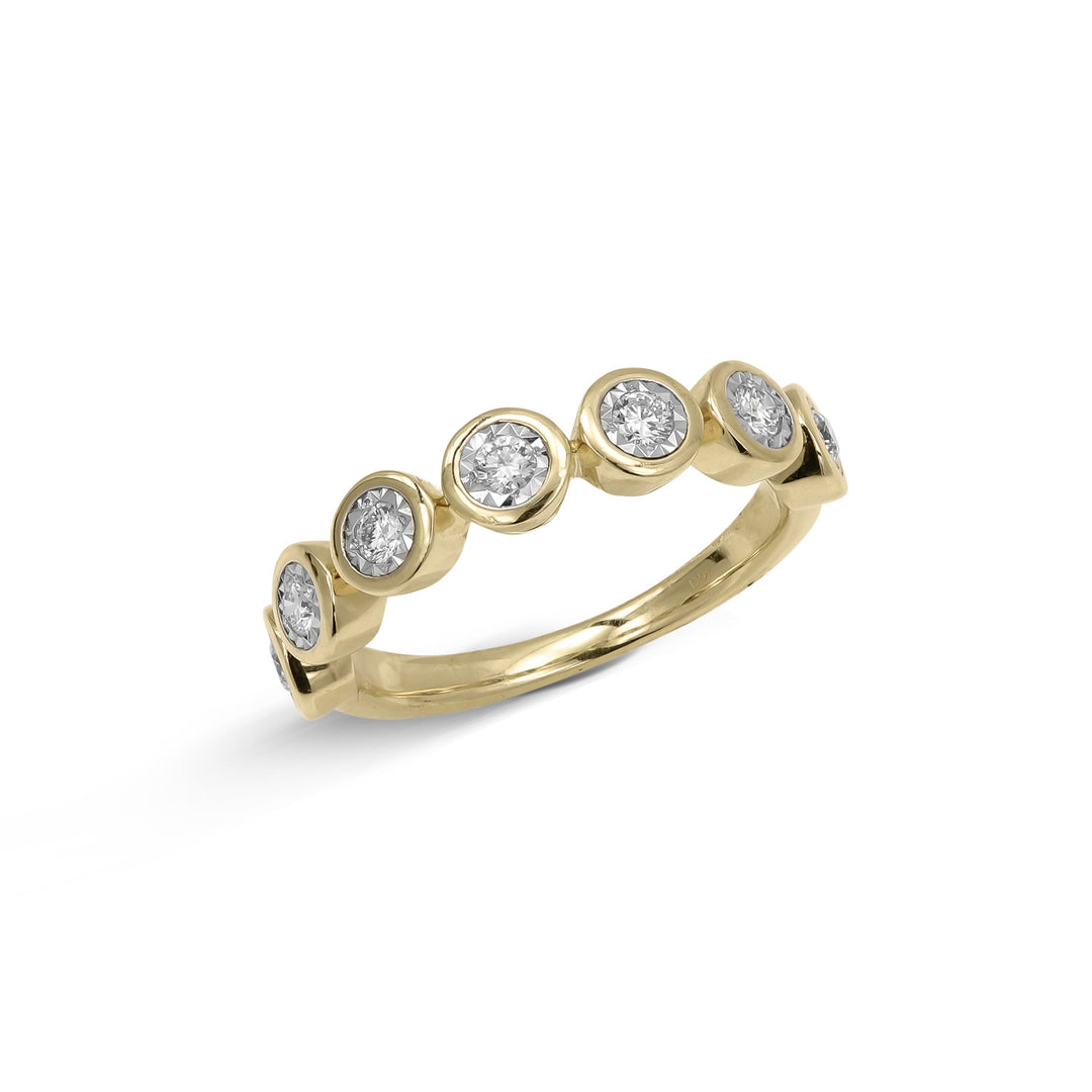 Diamond Bezel Ring