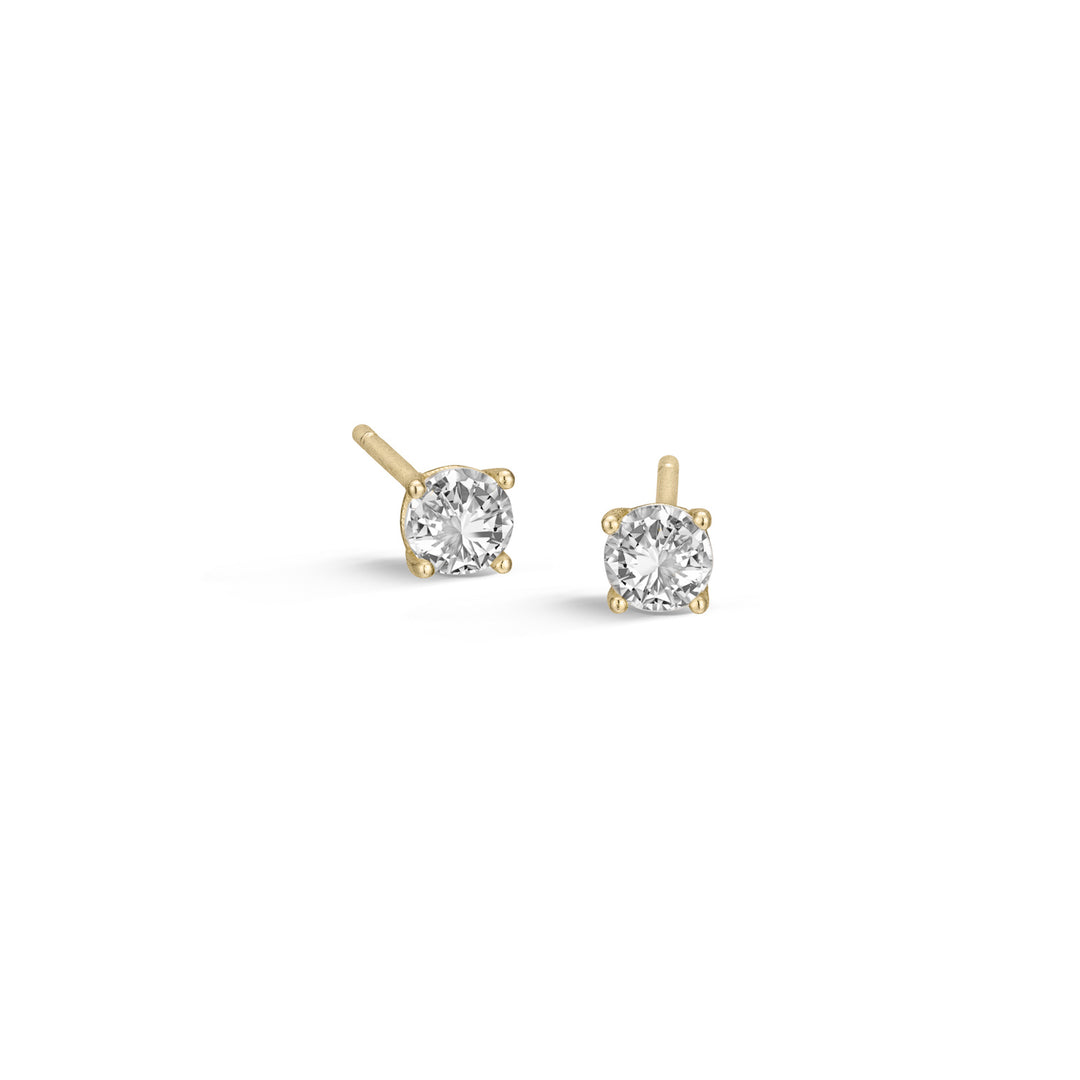 Flat Diamond Stud