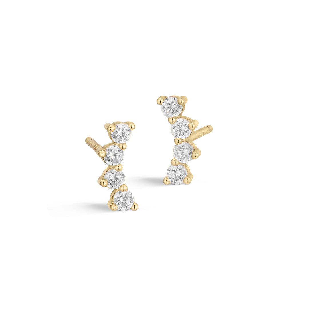 Crystal Arrow Stud