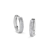 Double Row Pave Huggie