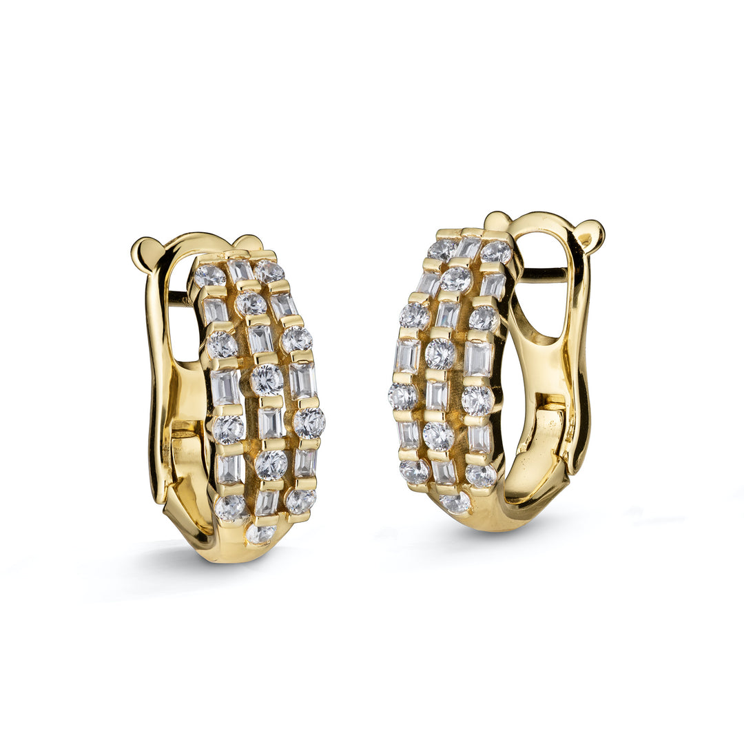 Mixed Patterned Hoop