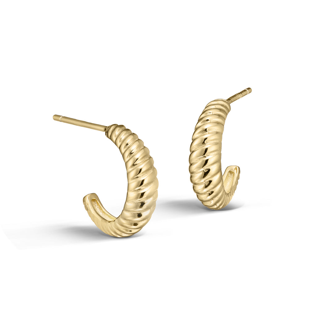 Twist Open Back Hoop