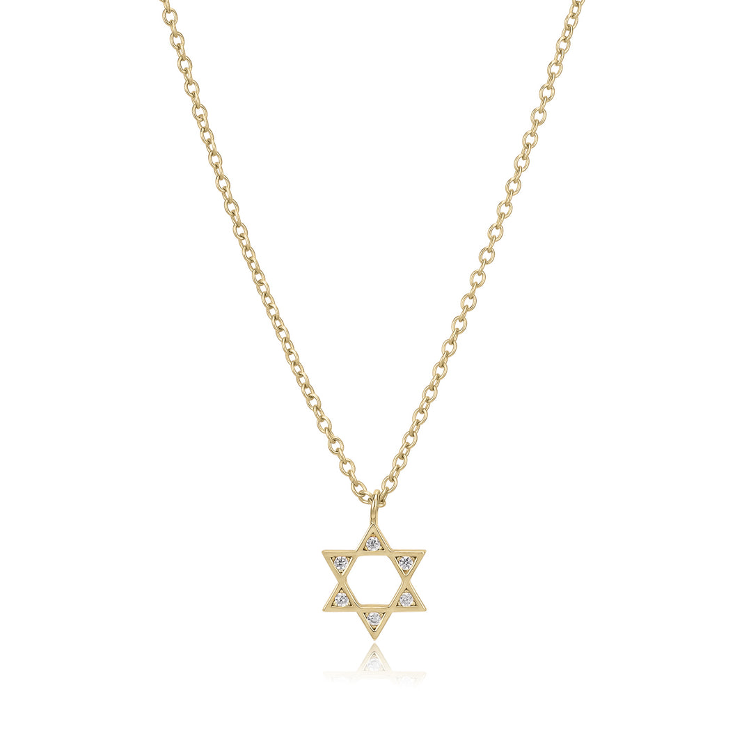 Dainty Magen David Necklace