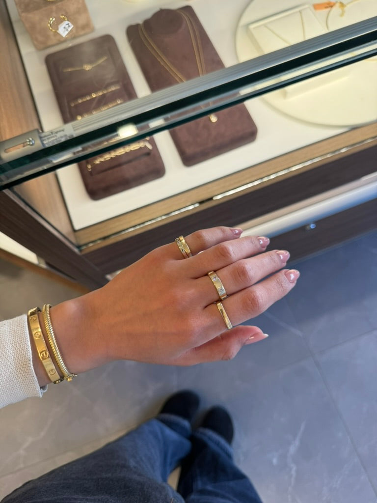 Elongated Chunky Ring