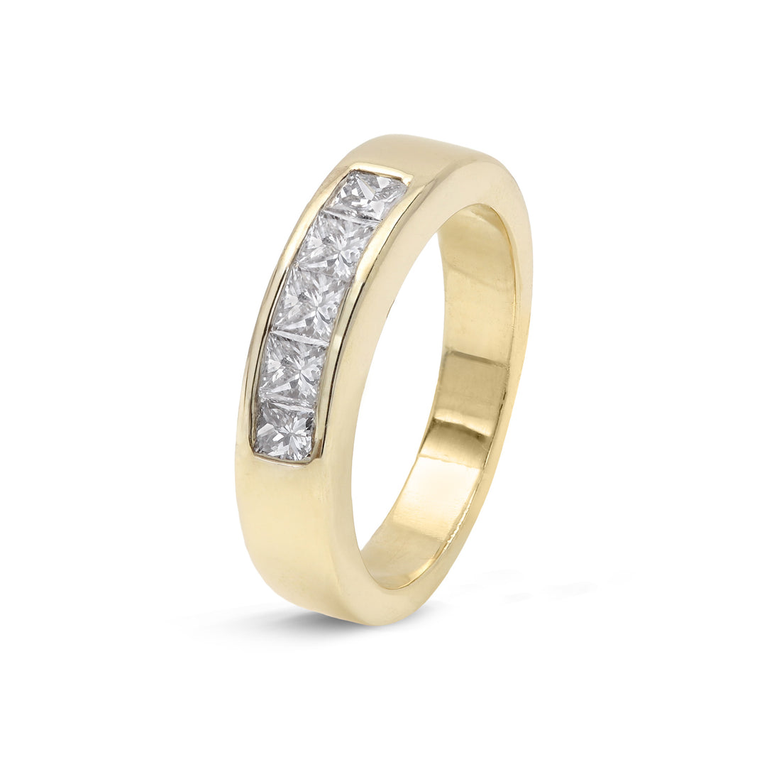 Embedded Diamond Band