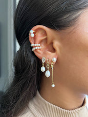 Chain Pearl Earring