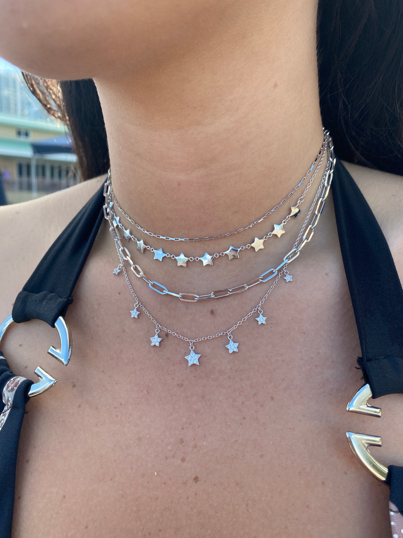 Mini Dangling Star Choker